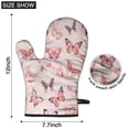 thumbnail image 6 of Pink Butterfly Pink Wings Pattern Shower Curtain OneSize ,Bathroom Decorative Shower Curtains Set with 12 Hooks,Modern Waterproof Washable Shower Curtain, 6 of 7
