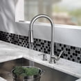 thumbnail image 3 of Mystique 1-Handle Pull-Down Kitchen Faucet with Soap Dispenser in Polished Chrome, 3 of 3