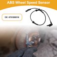 thumbnail image 2 of Unique Bargains ABS Wheel Speed Sensor Front Right ABS Sensor Anti-lock Braking System Sensor No.479100001N for Renault LAGUNA III BT0 2007-2015, 2 of 7