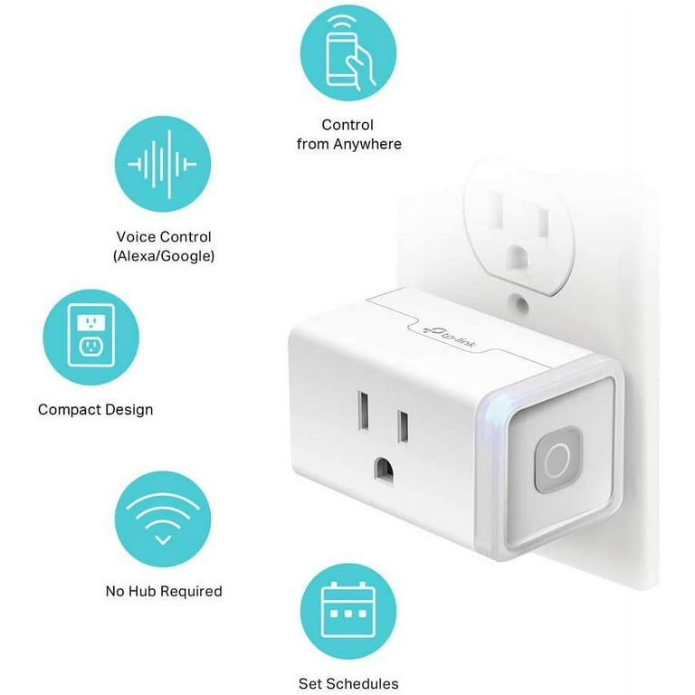 Kasa Smart Plug by TP-Link, WiFi Outlet, Works with  Alexa