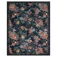 thumbnail image 5 of Lahome Decor 8'x10' Vintage Floral Area Rugs,8x10ft Large Rugs for Living Room Boho Area Rug Machine Washable, Low Pile Pink Rugs for Bedroom Girls Carpet for Nursery Rug Playroom Dining Room,Black, 5 of 10