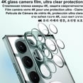 thumbnail image 4 of funda de borde recto galvanoplastia original para apple magsafe fundas de teléfono Samsung Galaxy S21 Fe S22 Plus S23 Ultra, lujo 4k protección cámara vidrio carcasa magnetismo inalámbrico, 4 of 4