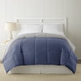 thumbnail image 3 of Modern Threads Reversible Blue & Silver Adult Down Alternative Comforter, Queen, 3 of 9