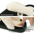 thumbnail image 6 of Ecetana Warm Knit House Slippers for Women Comfy Lined Slippers with Memory Foam, 6 of 7