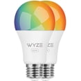 thumbnail image 2 of Wyze Bulb Color, paquete de 2, 16 millones de colores y blanco sintonizable con control de aplicaciones, 2 of 2