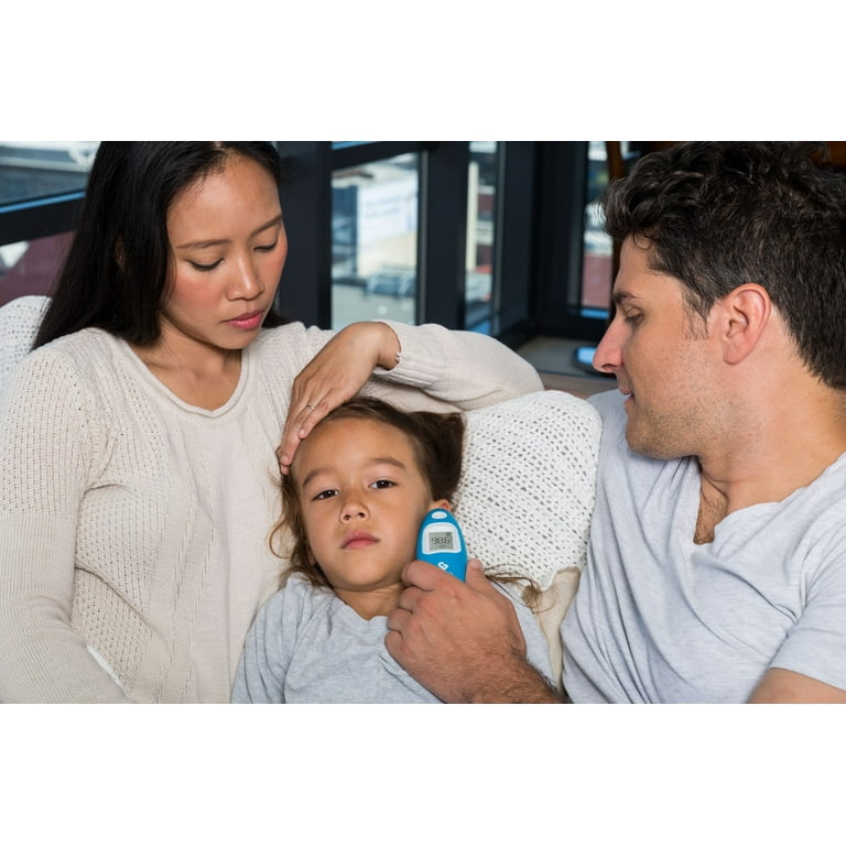 Kinsa Smart Ear Bluetooth Non Contact Thermometer with Family