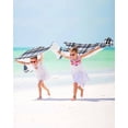 thumbnail image 3 of Blue Black Plaid Beach Towels Oversized Super Absorbent, Farmhouse Blue Black Checkered Lightweight Bath Towel Quick Dry Sets For Bathroom/Pool/Rv Camping/Beach Play/Gym Room/Picnic 35"x70", 3 of 8