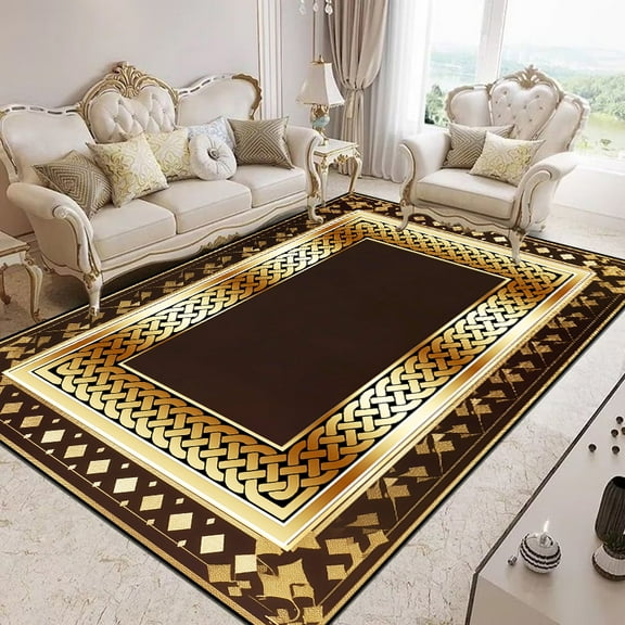 Nordic Light Luxury rug Living Room Sofa Coffee Table Carpet Large Bedroom ration Home Rugs Non-slip