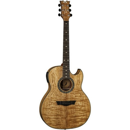 Dean Exhibition Quilt Ash Acoustic/Electric Guitar w/ Aphex, GN