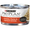 Purina Pro Plan Chicken, Pasta & Spinach Entree in Gravy Adult Wet Cat Food - 3 oz. Pull-Top Can