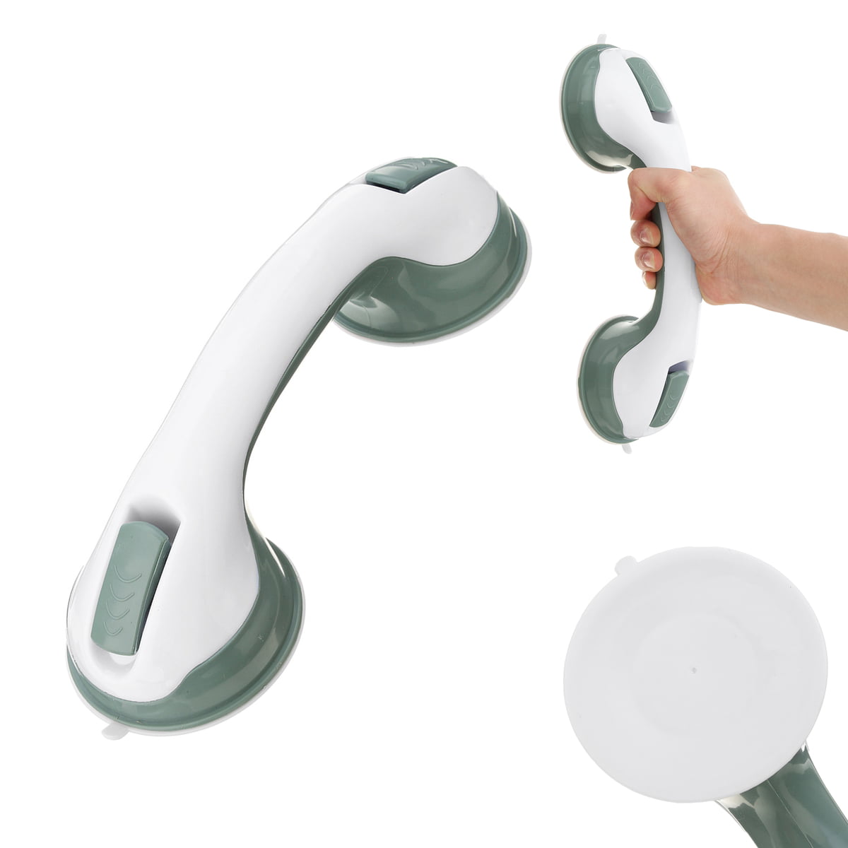 Ystter Suction Cup Style Handrail Handle Strong Sucker Installation Hand Grip Handrail for Bedroom Bath Room Bathroom Accessories