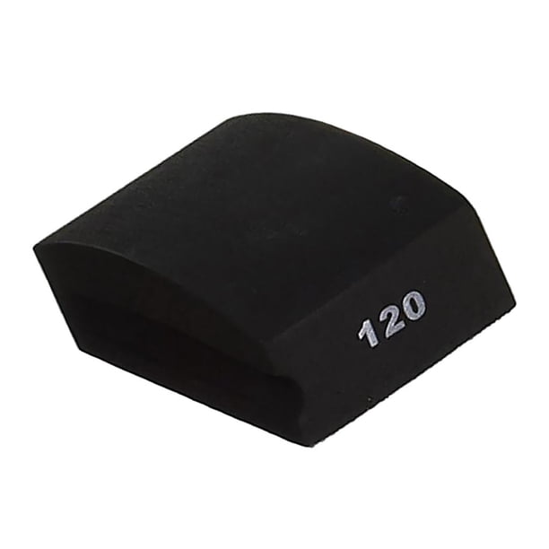 Almohadilla de mano de diamante de vidrio para pulido de vidrio, mármol y hormigón. negro