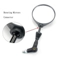 thumbnail image 2 of Adjustable Motorcycle Rearview Mirror with Front and Back Angle Adjustment, 2 of 7