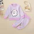 thumbnail image 2 of HIPYLO Halloween Onesie Halloween Girls Outfit Lounge Sets Newborn Onesie Boy Baby Girl Overalls Girls 12-18 Months Clothes 2t Clothes Girls Baby, 2 of 9