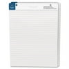 Business Source 25"x30" Lined Self-stick Easel Pads 30 Sheets - 25" x 30" - White Paper - Cardboard Cover - Self-stick - 2 / Carton
