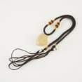 thumbnail image 3 of Libyan Desert Glass Necklace,Golden Desert Glass Meteorite Necklace,Irregular Shape, 3 of 7