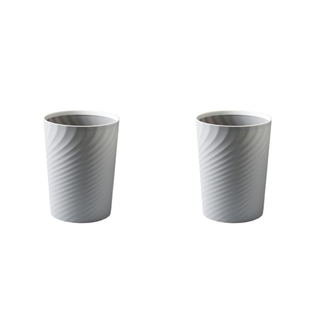 Wosthever Cubo de basura sin tapa Papelera Contenedor de basura Cesta Hogar Dormitorio Baños Dormitorio Habitaciones para niños Type1 NO1