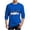 Blue, variant on Men's Big and Tall Halloween Shirts Funny Ghost Graphic Long Sleeve Shirts Casual Crew Neck Fall Pullover Tops S-5XL