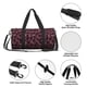 thumbnail image 4 of Balery Beautiful Purple Butterflies Bolsa de Gimnasio para Mujeres y Hombres, Bolsa de Viaje Impermeable, Bolsa de Fin de Semana con Compartimento para Zapatos y Bolsillo Húmedo, 4 of 6