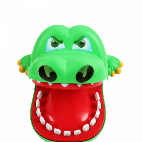 Creative Mini Crocodile Bite Finger Game Funny Gags Toy