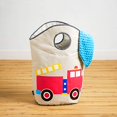 thumbnail image 3 of Wildkin Kids Laundry Hamper for Boys and Girls, Collapsible 600 Denier Polyester Fabric Hampers Features Two Carrying Handles and Mesh Bottom, Measure, 3 of 6