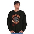 thumbnail image 5 of Urban End of Time 8 Ball Eyeball Sweatshirt for Men or Women Brisco Brands L, 5 of 6