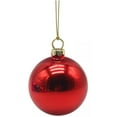 thumbnail image 3 of Fiudx Adorno para Árbol de Navidad, Diseño Irrompible, Bolas de Colores Brillantes, Accesorio de Decoración Navideña, Multiusos para El Hogar o La Oficina, Tamaño de 6 Cm, Fácil de Colgar, Rojo, Dora, 3 of 7