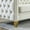 Beige, variant on Holaki 3 Seater Couch Velvet Sofa, 80" Buttons Tufted Square Arm Couch, Modern Couch for Living Room Upholstered Button and Metal Legs, Sofa Couch for Bedroom