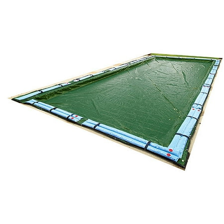 Blue Wave Silver 12-Year 25' x 45' Rectangular In-Ground Pool Winter Cover