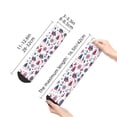thumbnail image 2 of Goofa Happy Columbus Day Pattern Non Slip Socks with Grips for Elderly, Crew Socks Yoga Hospital Socks Cushioned Sole Gripper Socks for Men Women, 2 of 5
