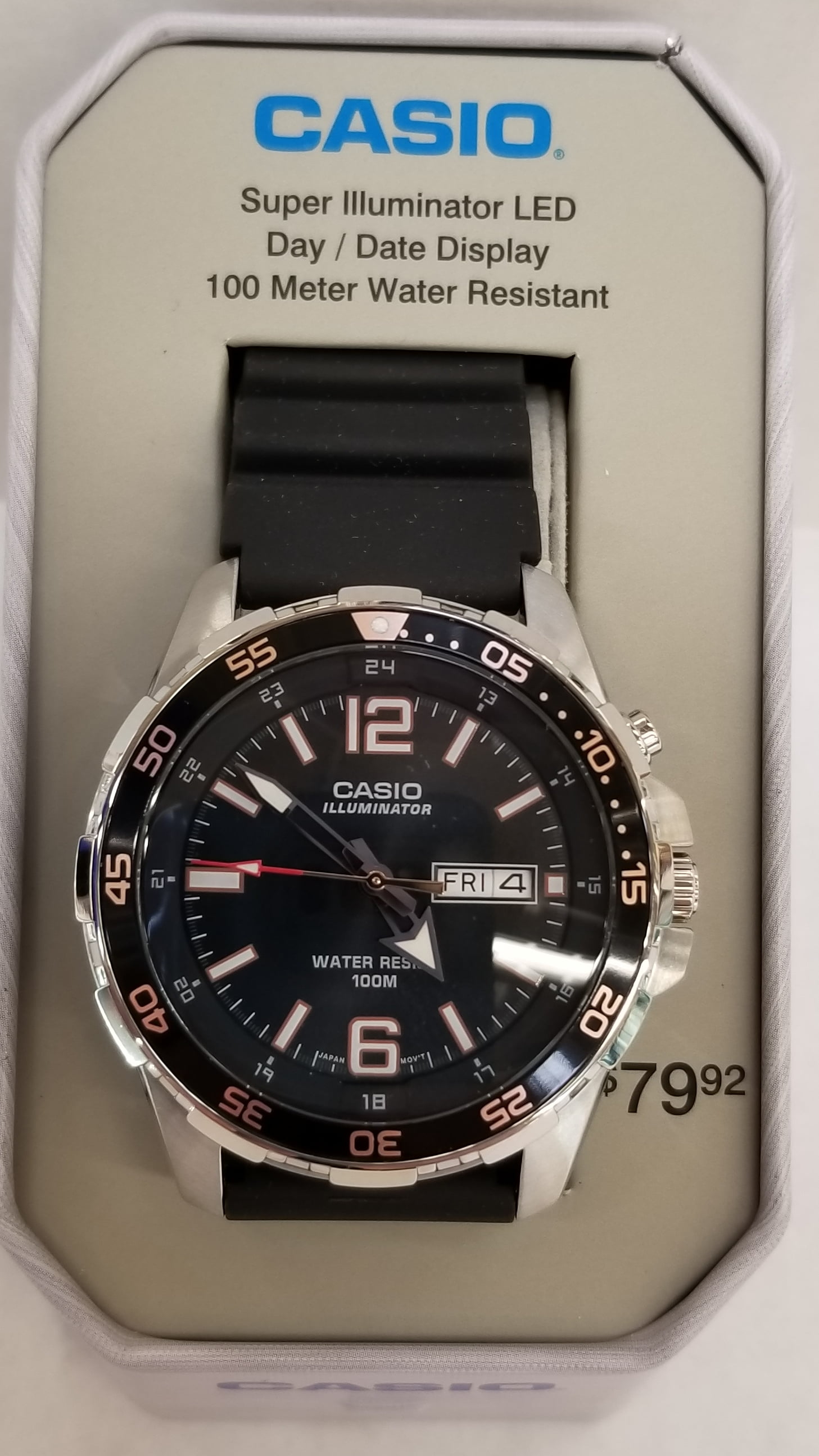 casio illuminator 100m
