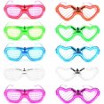thumbnail image 1 of LINLIN 10 Pack Party Glasses, Light Up Glasses Flashing Glasses Sunglasses for Boys Girls Kids Adults, 1 of 7