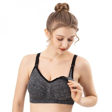 

ZDMATHE Lingerie Solid Top Bra Corset Ladies Underwear Bralette Wireless For Women Color Yarn Version Of Pregnant