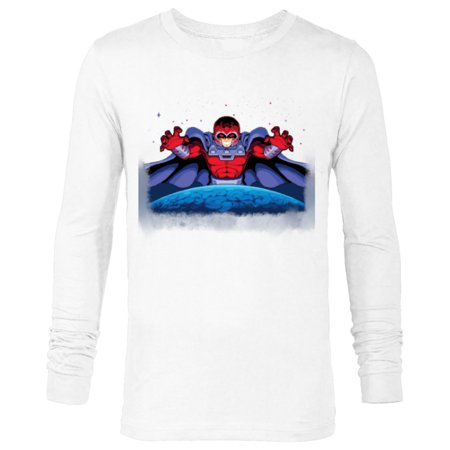 Marvel Studios X-Men ’97 Rise of Jubilee Arcade Game Magneto- Long Sleeve T-Shirt for Men - Customized-White