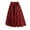 Red., variant on Akafmk Plus Size Womens Skirts,Summer Womens Casual Skirts,Stripe Color High Waisted A-Line Skirts Loose Fitting Vacation Beach Long Skirts