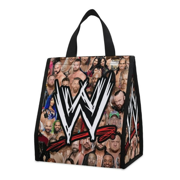 WWE WWE Lunch Bag, Insulated Lunch Bag for Women Men Lunch Box Container Bag Reusable Lunch Tote Bag for Office, Work, Beach, Travel, Picnic