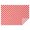 Red White Checkerboard, variant on Multi Color Checkerboard Checkered Pattern Rectangle Tablecloth 60"x84",Waterproof Polyester Rectangle Table Cloth, Wipeable Spillproof Polyester Tablecloth for Dining, Camping, Indoor and Outdoor