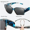 thumbnail image 5 of TINHAO Polarized Sunglasses Over Glasses for Women Men, Fit Over Glasses Sunglasses with Square Oversized UV Protection, 5 of 7