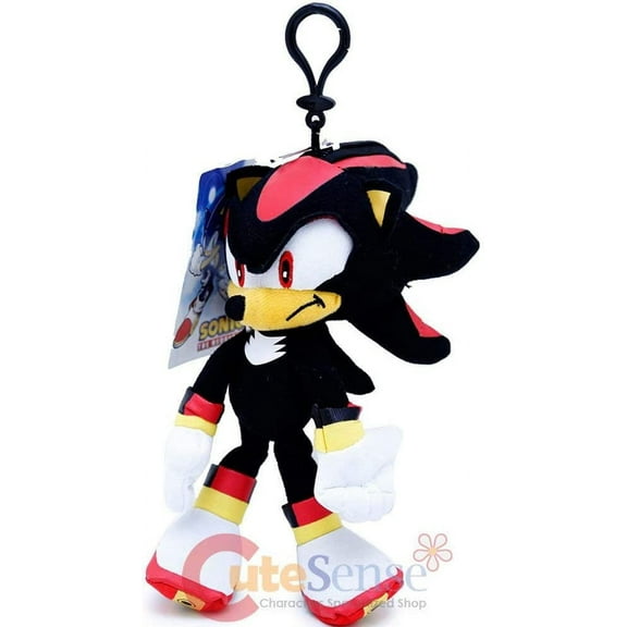 Plush Key Chain - Sonic the Hedgehog - Shadow 8" New 129822