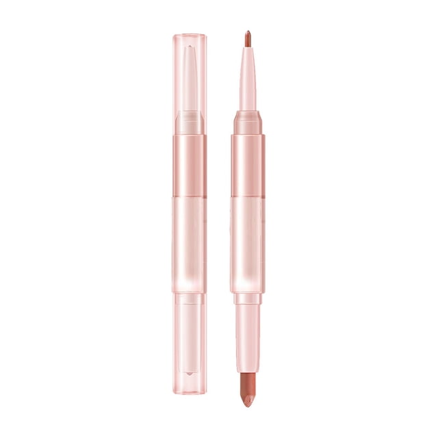 Multi Color Mouth Red Lipstick Non Fading Double Head Lipstick Lipliner