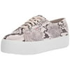 Superga Women's 2790 SYNTHSNAKEW Sneaker, Taupe Snake, 10