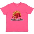 thumbnail image 3 of Inktastic Pizzasaurus Youth T-Shirt, 3 of 5