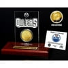 Edmonton Oilers Highland Mint 3" x 5" Acrylic Team Coin Display - No Size