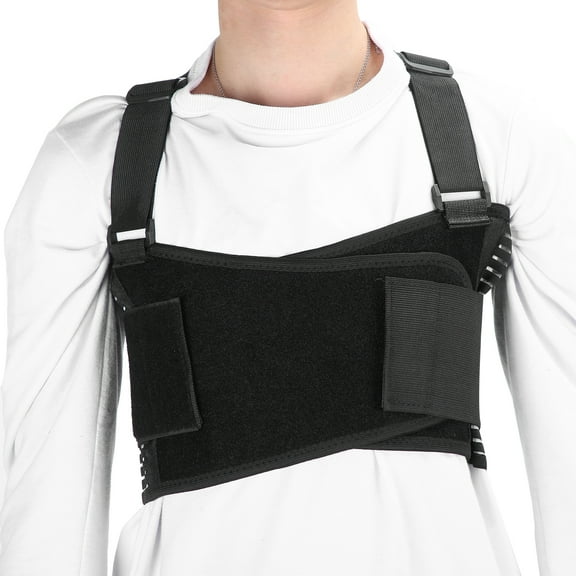 OTVIAP Rib Fracture Strap,Rib Fracture Support Brace Breathable Adjustable Chest Lumbar Protector Strap Belt,Rib Support Brace