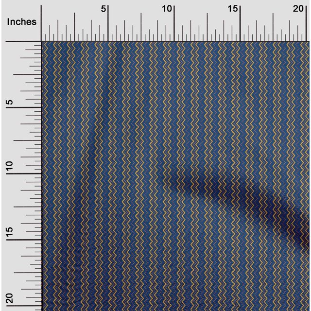 oneOone Viscose Chiffon Fabric Dot & Chevron Block Decor Fabric Printed BTY 42 Inch Wide