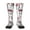 2 Black-2, variant on Monkey Print Thigh High Socks Extra Long Stretchy Sock Women Over Knee High Opaque Stocking Daily Wear