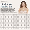 thumbnail image 3 of Dominique Mystique Minimizer Bra #7000 – Seamless Full Figure Underwire Lingerie for Women, Smooths & Shapes, 3 of 6