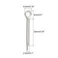 thumbnail image 2 of Unique Bargains Split Cotter Pin, 2.5x20mm 316 Stainless Steel Clip Fastener Fitting, Silver 15Pack, 2 of 5