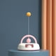 thumbnail image 2 of Juguetes interactivos para gatos, pelota, plumas, varita, palo para gatos de interior que persiguen Rosado, 2 of 7