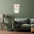 thumbnail image 4 of Uxcell Enamel Pin Display Banner 18" Length Canvas Pin Banner Wall Display Banner Black, 4 of 5